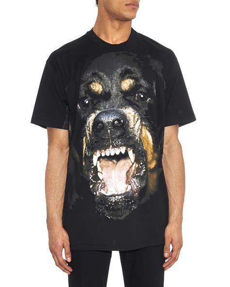 givenchy shark t shirt|givenchy rottweiler shirt price.